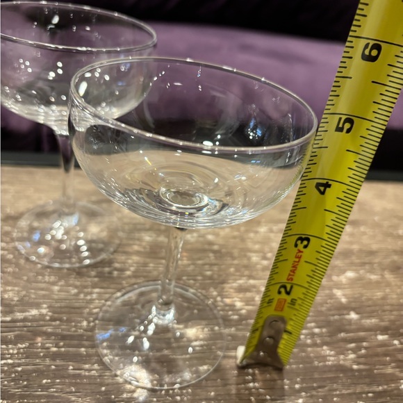 Set of 4 champagne/cocktail coupes - Picture 6 of 6